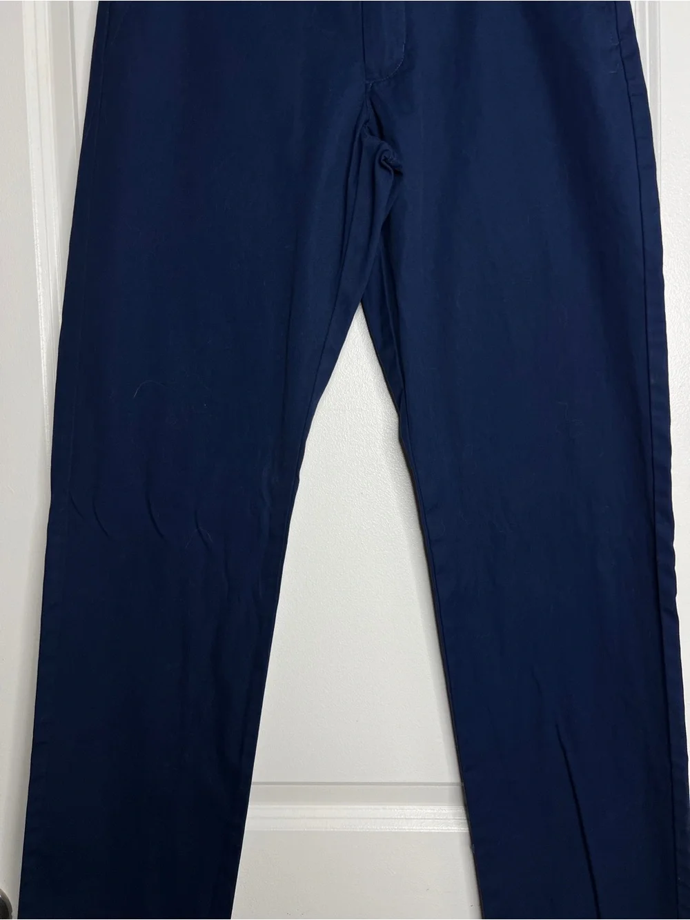 J.Crew The Sutton Navy Blue Summerweight Cotton Chino Pants 30x32